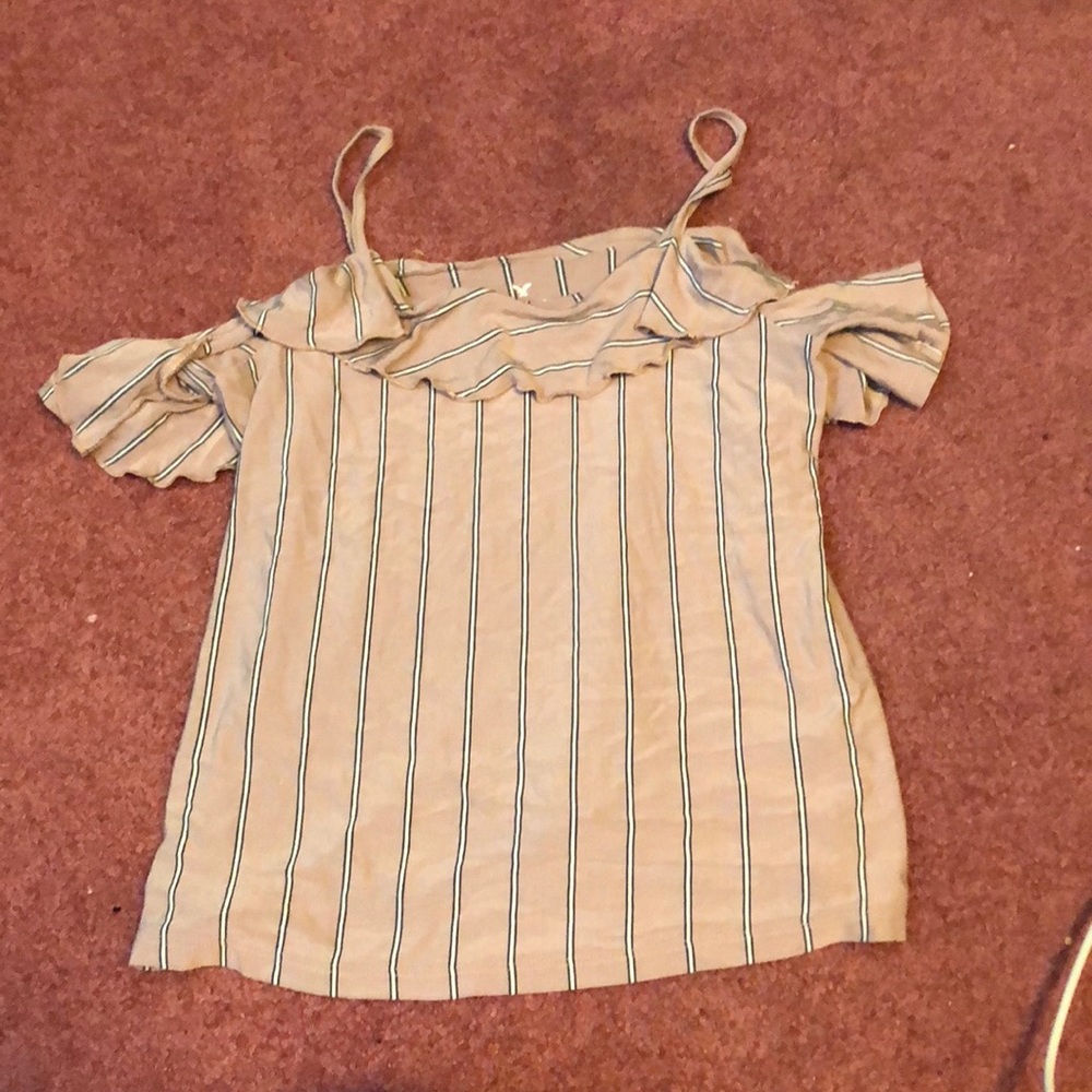 Off the shoulder shirt